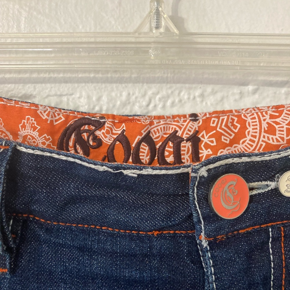 COOGI vintage denim shorts sz 40 - Picture 3 of 15